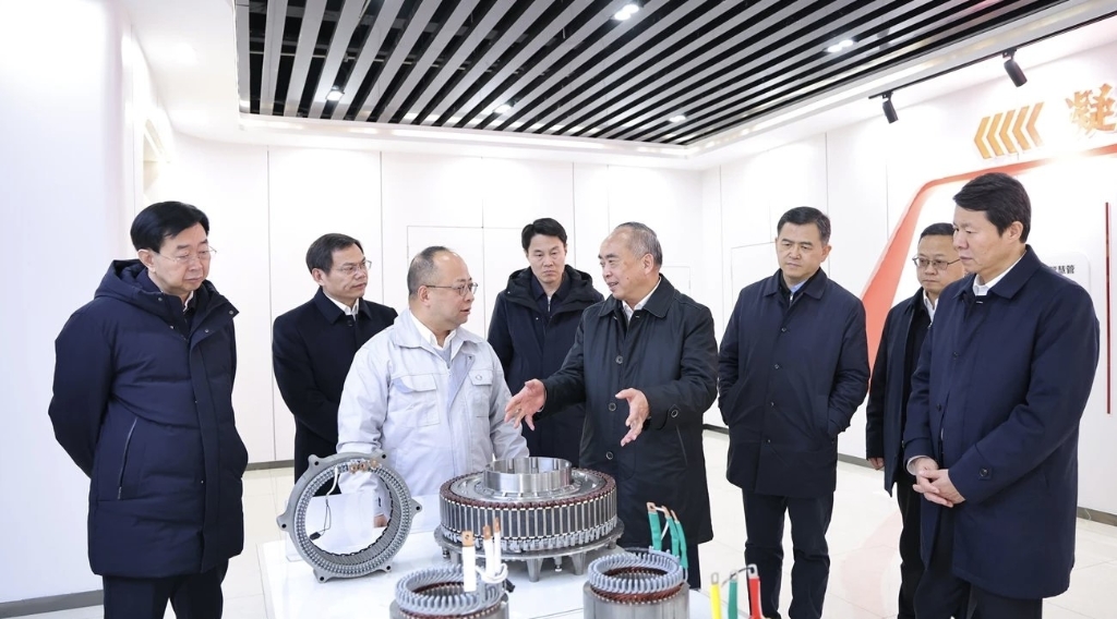 开足马力“赶订单”，奋力冲刺“开门红”  | 山东省委书记林武调研OD在线-OD在线(中国)临沂工厂新能源电驱动项目
